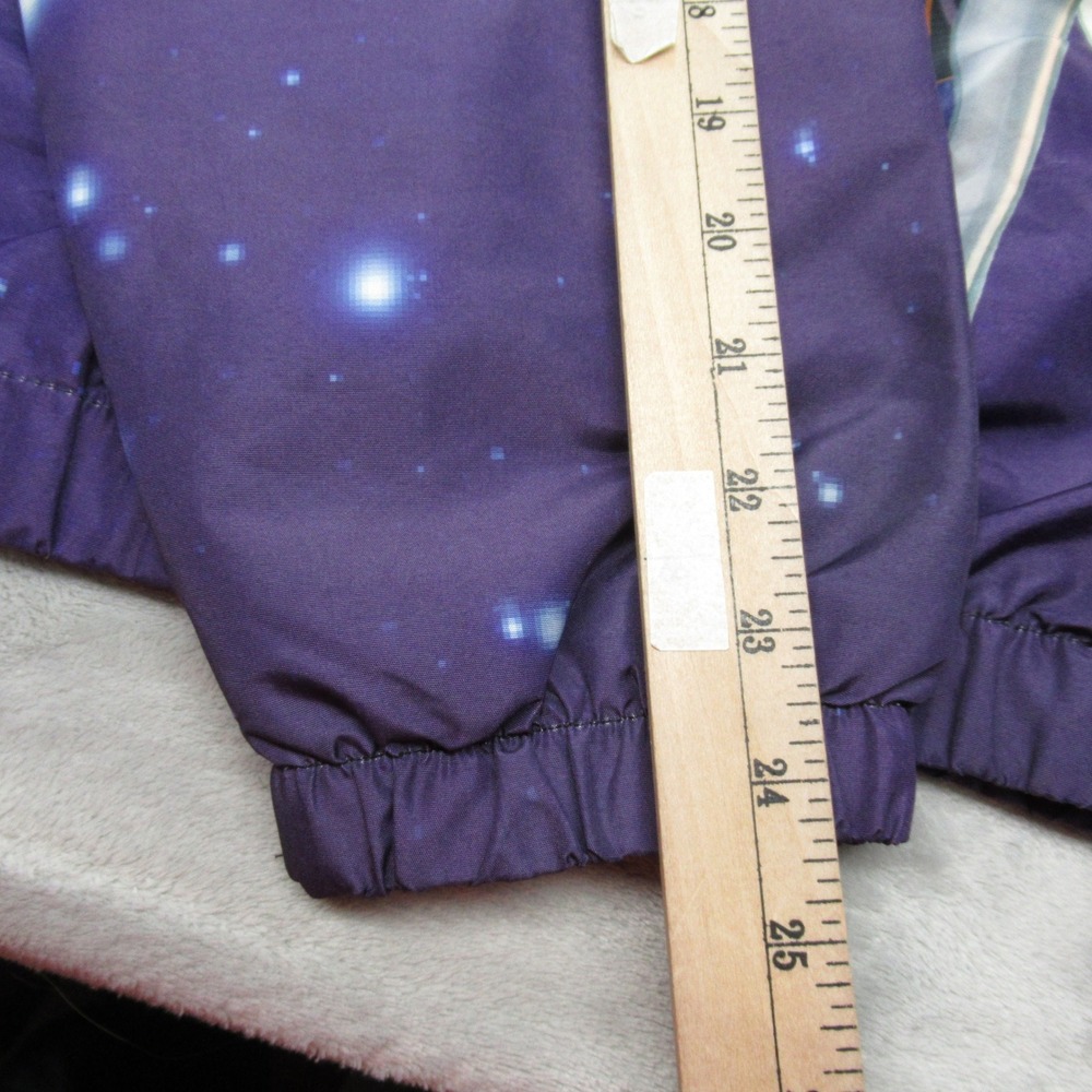 Space Jam Jacket‎ Mens Medium Purple Tune Squad Graphic Lightweight Packable - Picture 13 of 14